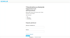 Desktop Screenshot of mygemilo.com